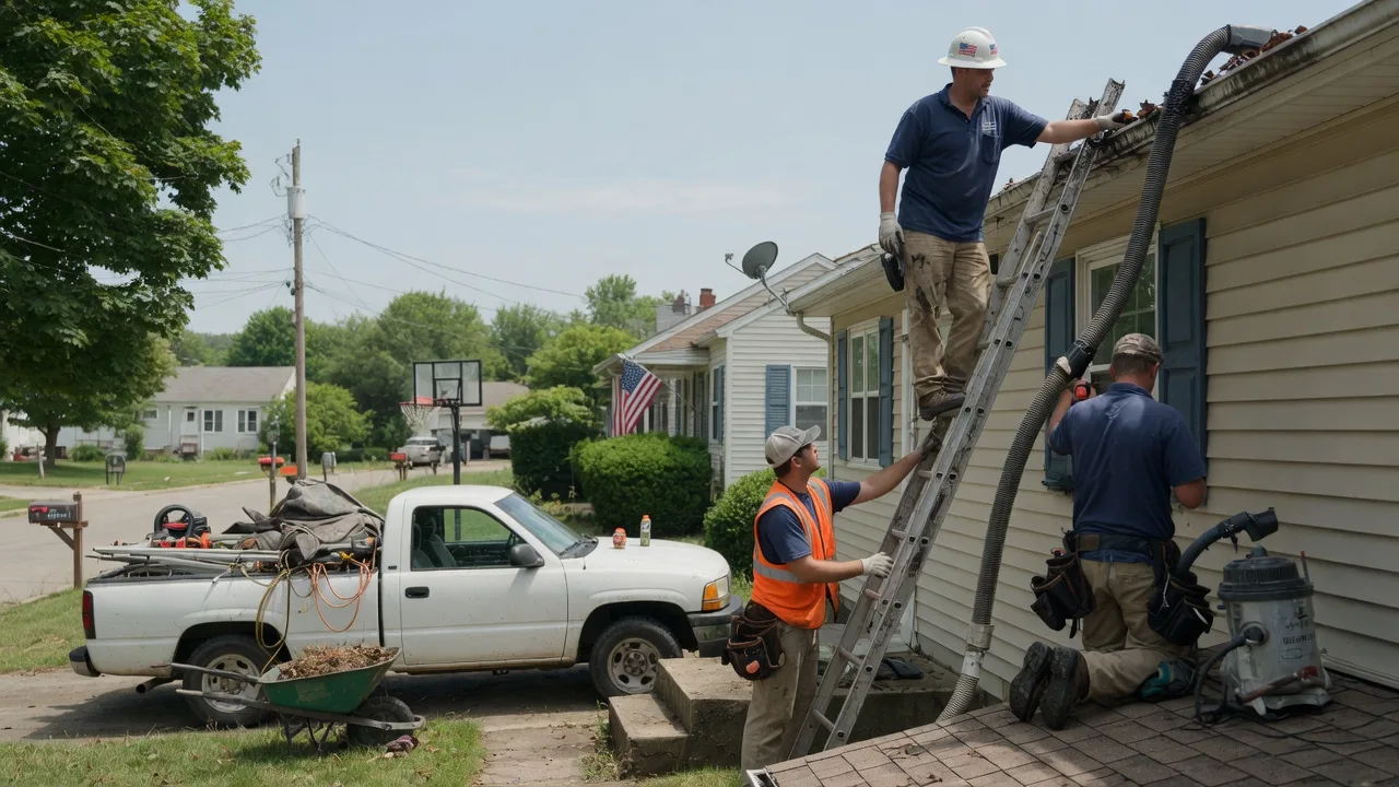 Gutter Installation in Girard, IL near me